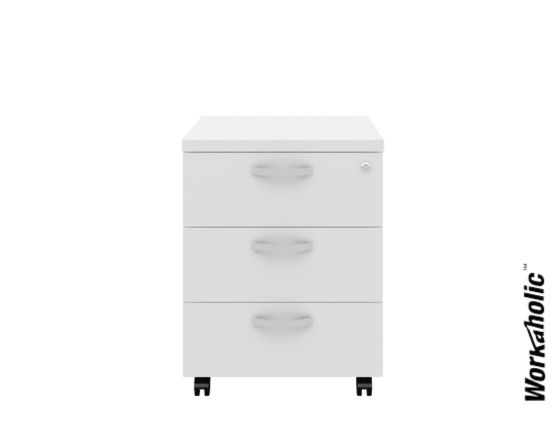 Workaholic™  Mobile Pedestal 3 Drawers