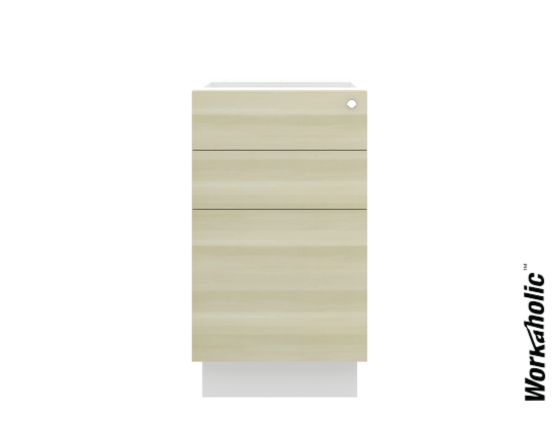 Workaholic™ Fixed Pedestal 2 Drawers And 1 Filling(2D1F)
