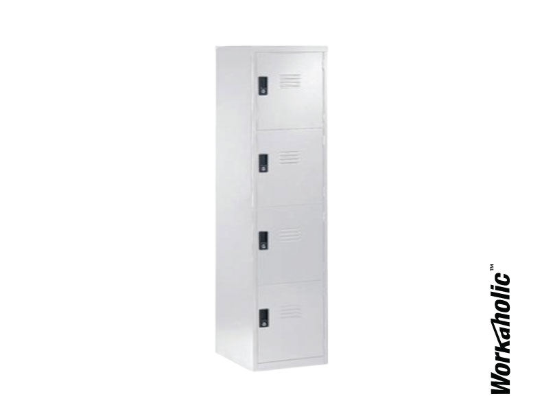 Workaholic™ Steel Storage 4 Compartment Steel Locker