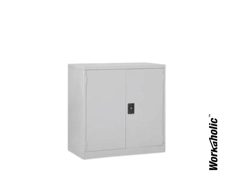 Workaholic™ Steel Storage Low Cabinet Swing Door